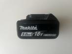 2x Makita 18v 5Ah Accu LXT - Goede Staat, Ophalen of Verzenden, Zo goed als nieuw