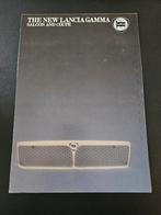 Brochure Lancia Gamma Saloon & Coupé, Ophalen of Verzenden, Zo goed als nieuw, Overige merken