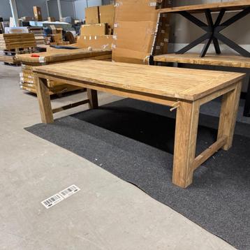 Opruiming! Kloostertafel 240 x 100 | Teak | Van €799,- beschikbaar voor biedingen