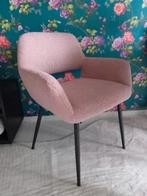 Rose stoel, teddy stof, Huis en Inrichting, Stoelen, Ophalen, Overige kleuren, Zo goed als nieuw, Eén