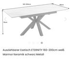 Uitschuifbare Eettafel - Modern Design, Huis en Inrichting, Tafels | Eettafels, Ophalen, 50 tot 100 cm, Zo goed als nieuw, Vier personen