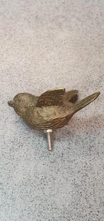 2 bronzen vogeltjes / MUSSEN /nieuw, Nieuw, Ophalen of Verzenden, Dierenbeeld