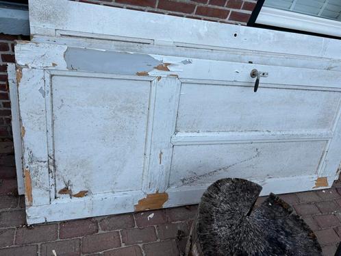 Oude Houten Binnendeuren, Doe-het-zelf en Verbouw, Deuren en Horren, Gebruikt, Binnendeur, 200 tot 215 cm, 80 tot 100 cm, Hout