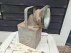 Oude industriële lamp / schijnwerper, Antiek en Kunst, Antiek | Lampen, Ophalen