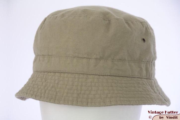 Zomer safari buckethat grijzig groen katoen 58, 59, 60 Nieuw, Kleding | Heren, Hoeden en Petten, Nieuw, Hoed, 58 of 59 cm (L, 7¼ of ⅜ inch)