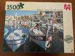Jumbo 1500 stukjes, Harbour Sanary sur Mer, France, Ophalen of Verzenden, Gebruikt