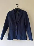 Donkerblauwe blazer jasje maat S, Kleding | Dames, Jasjes, Kostuums en Pakken, H&M, Zo goed als nieuw, Jasje, Maat 36 (S)