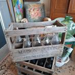 Frans flessenkrat Dunkerque met beugelflessen, Ophalen