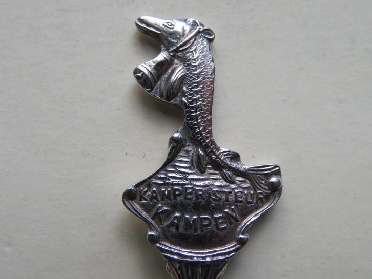 Lepeltje Kamper Steur Kampen, Antiek en Kunst, Antiek | Bestek, Verzenden