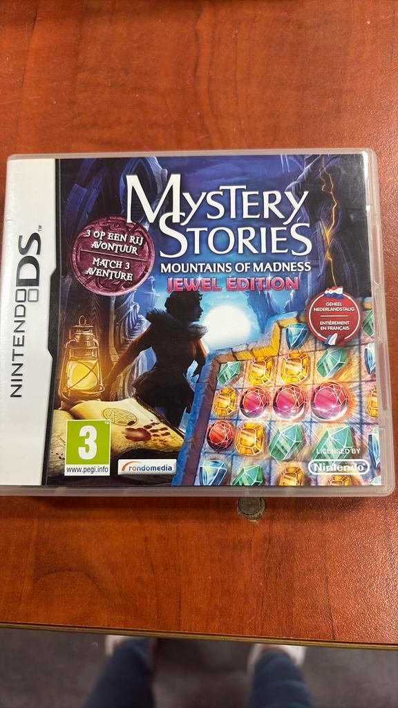 Mystery Stories: Mountains of Madness (Jewel Edition), NDS, Spelcomputers en Games, Games | Nintendo DS, Zo goed als nieuw, Avontuur en Actie