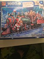 Kerst puzzel, Hobby en Vrije tijd, Ophalen of Verzenden, 500 t/m 1500 stukjes, Zo goed als nieuw, Legpuzzel