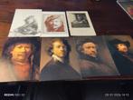 Rembrandt Zelfportret .6 Ansichtkaarten + Prent, Ophalen of Verzenden, Ongelopen