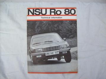 Autofolder NSU Ro 80 beschikbaar voor biedingen