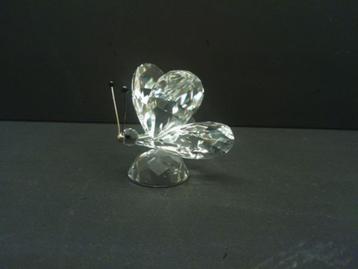 Swarovski Vlinder groot zilveren voelsprieten beschikbaar voor biedingen
