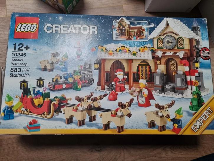 Lego Creator 10245 Santa's Workshop - 99% compleet, Kinderen en Baby's, Speelgoed | Duplo en Lego, Zo goed als nieuw, Lego, Complete set