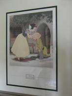 Poster Sneeuwwitje Disney in groene lijst, Ophalen, Sneeuwwitje of Doornroosje, Gebruikt, Plaatje of Poster