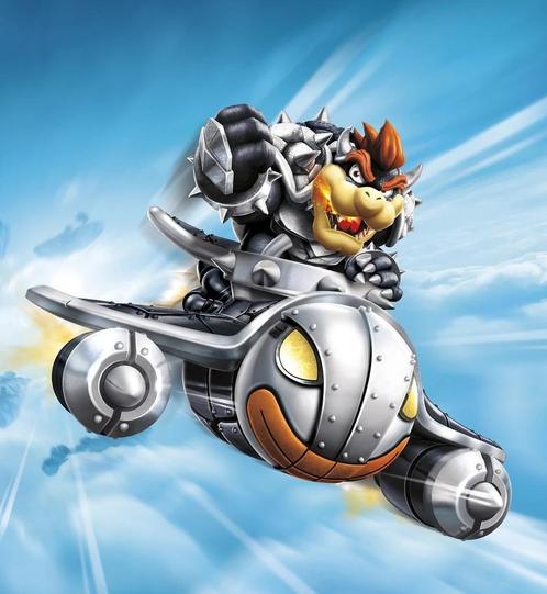 Skylanders Superchargers Dark Bowser & Dark Clown Cruiser, Spelcomputers en Games, Games | Overige, Zo goed als nieuw, Avontuur en Actie