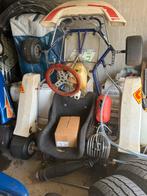 3 karts tekoop 100cc rotax 390cc 4tak125cc schakel 2 tak, Sport en Fitness, Karting, Ophalen of Verzenden, Gebruikt, Kart