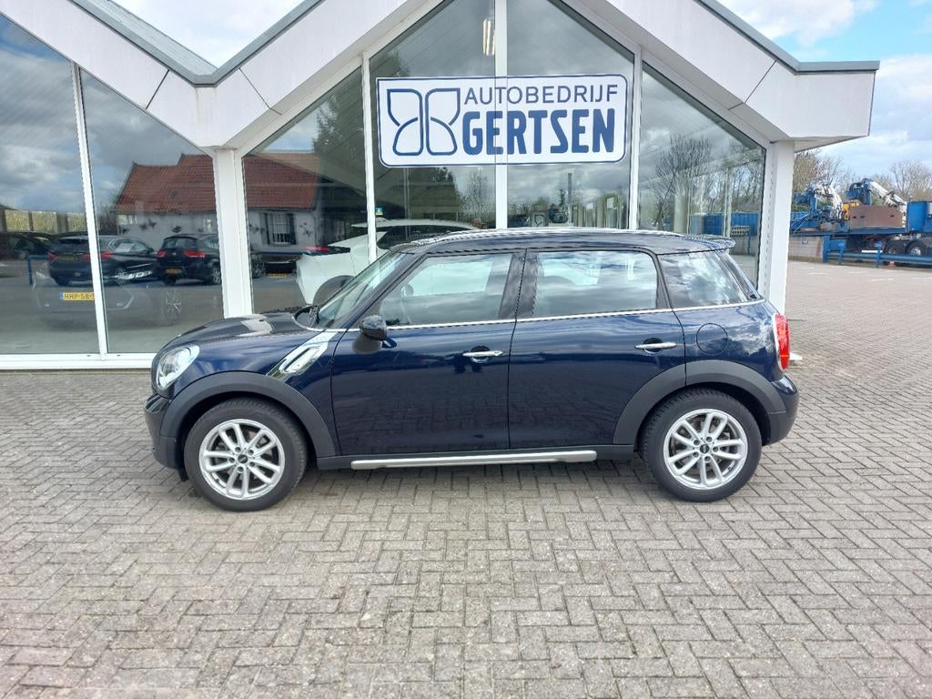 Mini Countryman Cooper 2017 Blauw Hoge Instap, Auto's, Voorwielaandrijving, Stof, Blauw, 122 pk