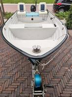 Crescent 405 met Tohatsu 9.8 pk buitenboordmotor, Ophalen