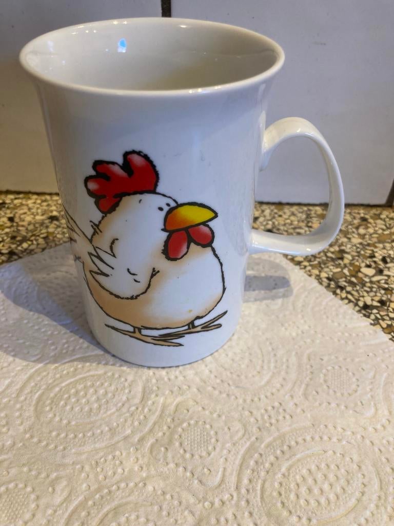 Beker kip, Huis en Inrichting, Ophalen of Verzenden, Zo goed als nieuw, Overige stijlen, Overige typen