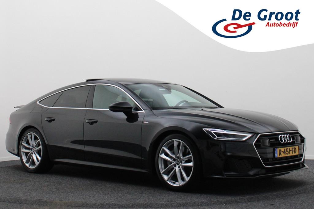 Audi A7 Sportback 50 TFSI e quattro Pro Line Panoramadak, AC, Auto's, Gebruikt, 4 cilinders, 4 stoelen, Plug-in hybride