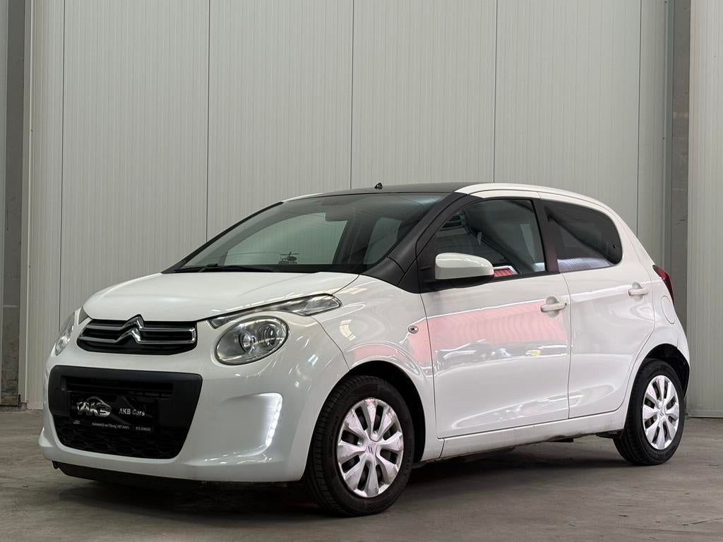 Citroen C1 /BJ2018/AIRCO/CRUISE/SENSOR/GROOTONDERHOUD/NAP/, Auto's, Voorwielaandrijving, Stof, 4 stoelen, C1