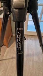 Manfrotto 190DB Statief - Prima Staat, Zo goed als nieuw, Minder dan 150 cm, Met balhoofd, Ophalen of Verzenden