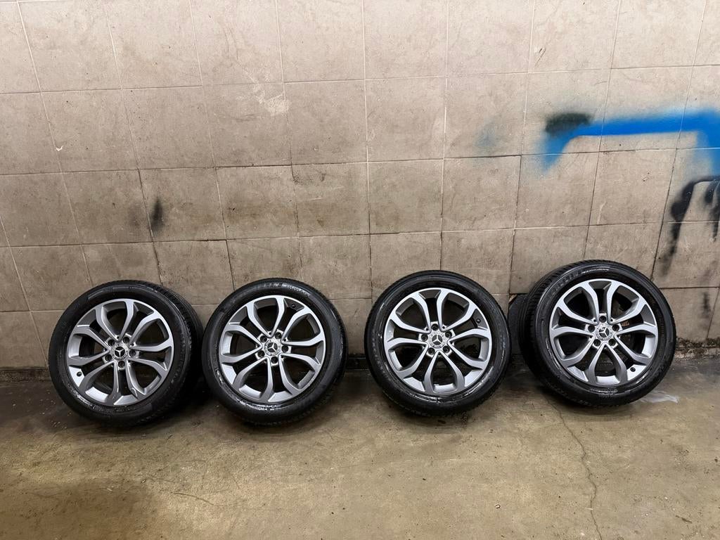 Mercedes C Klasse 2018 Originele Velgen 17 inch michelin, Auto-onderdelen, Banden en Velgen, Gebruikt, Velg(en), 17 inch, Ophalen of Verzenden
