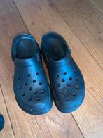 Zwarte Crocs - Maat 8 nieuw staat, Ophalen of Verzenden, Zo goed als nieuw, Zwart, Slippers
