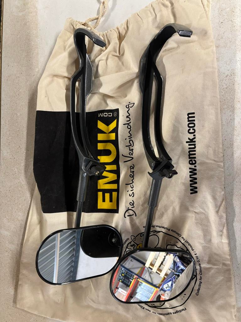 Emuk caravan spiegels BMW X1 F48, Caravans en Kamperen, Ophalen of Verzenden, Gebruikt