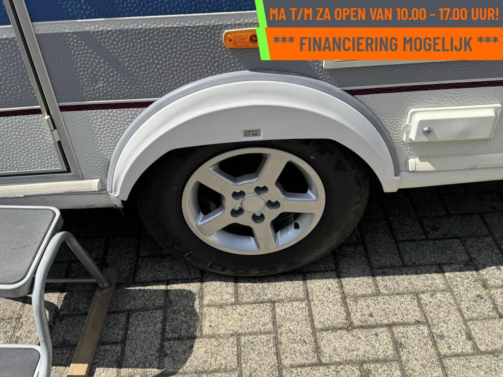 Hobby De Luxe 450 VOORTENT + RONDZIT + VASTBED, Hobby, Bedrijf, 6 tot 7 meter, Tot en met 4