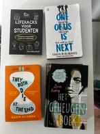 Boeken: One of us is next, they both die at the end en meer, Ophalen of Verzenden, Zo goed als nieuw
