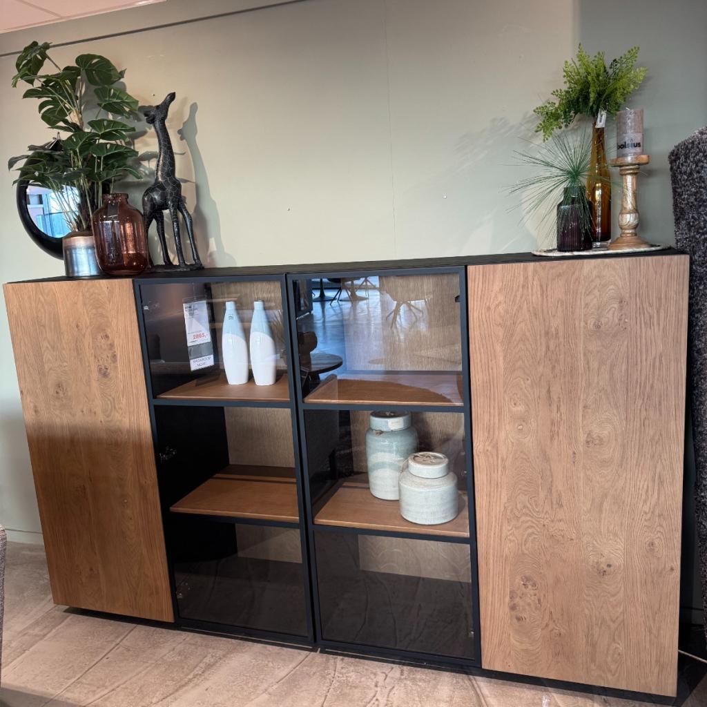 Ocke Highboard - Weber Huiscollectie, Huis en Inrichting, Kasten | Buffetkasten, Niet ingevuld, Niet ingevuld, Niet ingevuld