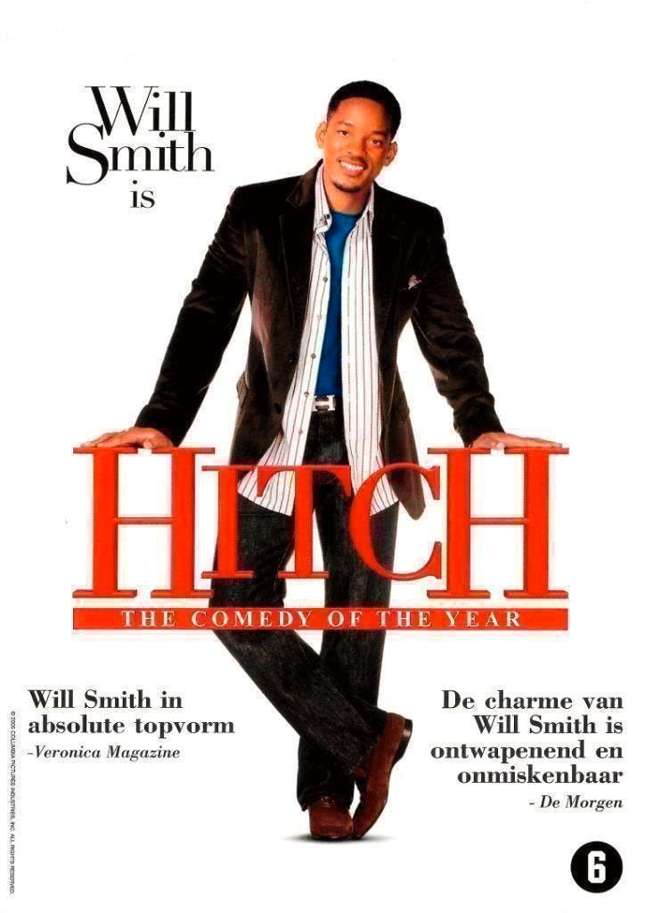 Hitch (Will Smith), Cd's en Dvd's, Dvd's | Komedie, Zo goed als nieuw, Vanaf 6 jaar, Ophalen of Verzenden