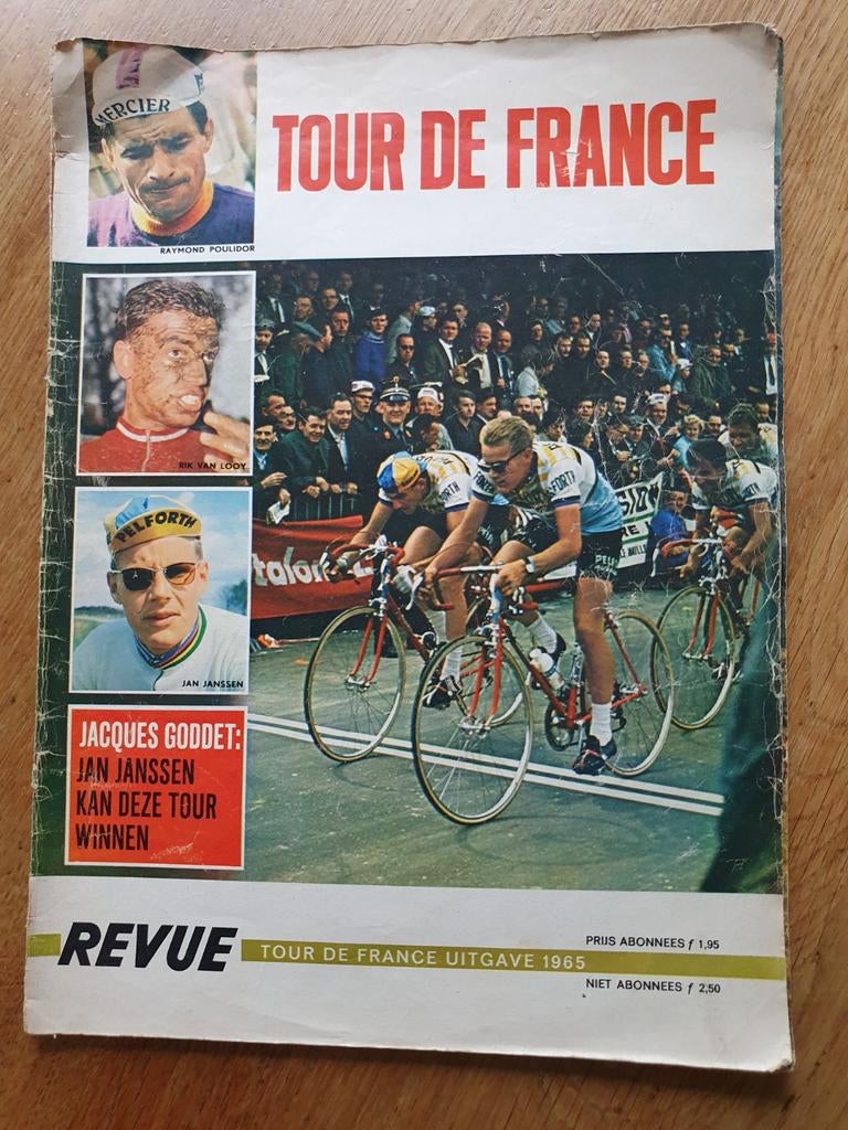 Tour de France, Gelezen, Ed van Opzeeland, Lopen en Fietsen, Ophalen of Verzenden