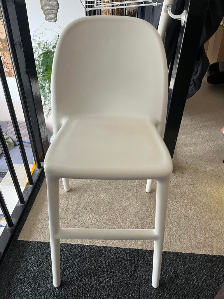 IKEA URBAN stoel, Huis en Inrichting, Stoelen, Ophalen of Verzenden, Zo goed als nieuw, Wit, Eén