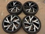 18 inch Volkswagen Bergamo velgen met banden GOLF 7 8 GTE, Auto-onderdelen, Banden en Velgen, 18 inch, Gebruikt, Banden en Velgen