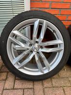 Audi 19 inch velgen met zomerbanden, Auto-onderdelen, Banden en Velgen, 255 mm, Banden en Velgen, Zomerbanden, Ophalen