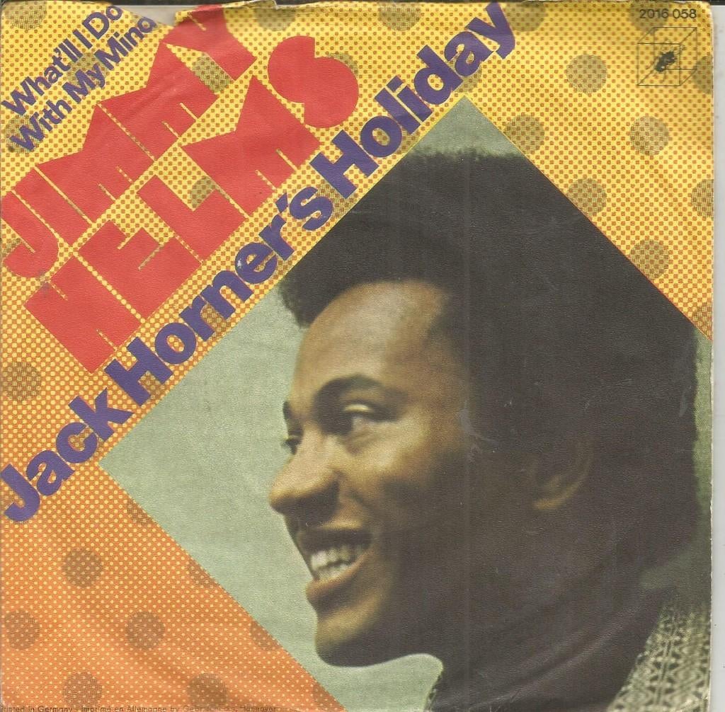 Jimmy Helms – Jack Horner's Holiday (1973), Gebruikt, Fotohoes, 7 inch, Single