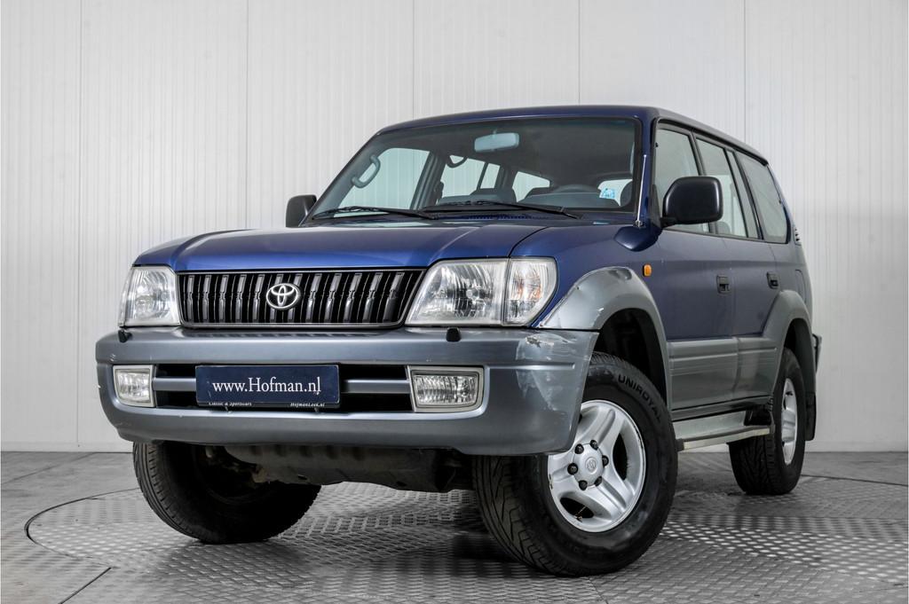 Toyota Land Cruiser Automaat (bj 1999), Auto's, Euro 2, Blauw, 2800 kg, Bedrijf
