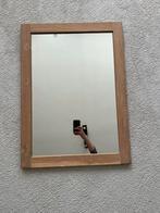 Houten van heck spiegel, Huis en Inrichting, Woonaccessoires | Spiegels, Minder dan 50 cm, Ophalen of Verzenden, Zo goed als nieuw