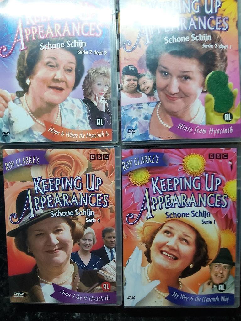 keeping up appearances   1   2  en 4, Alle leeftijden, Ophalen of Verzenden, Zo goed als nieuw, Komedie