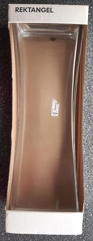 Vaas Ikea Rektangel, Ophalen, Overige kleuren, Minder dan 50 cm, Glas