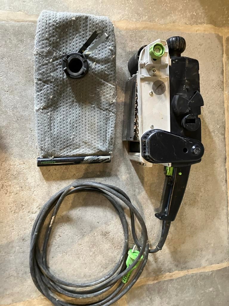 Festool Bandschuurmachine BS 75 E - 1010W, Doe-het-zelf en Verbouw, Gereedschap | Schuurmachines, Ophalen of Verzenden, Gebruikt