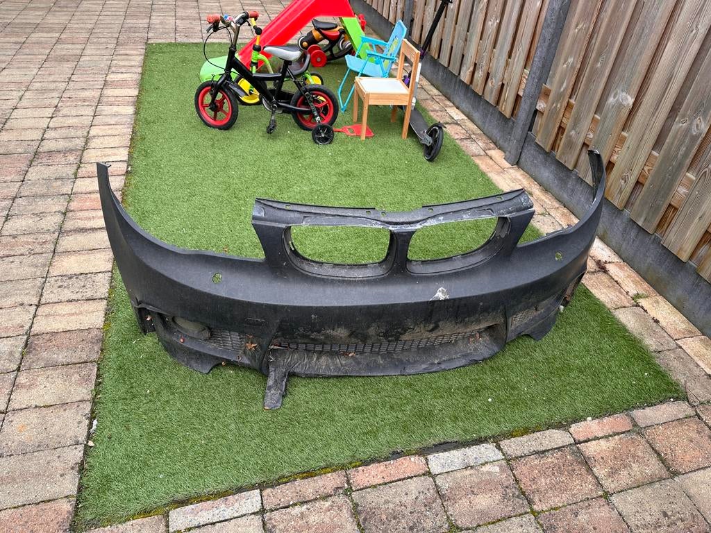 Bmw 1 serie 1M bumper, Auto-onderdelen, Ophalen, Gebruikt, Voor, Bumper