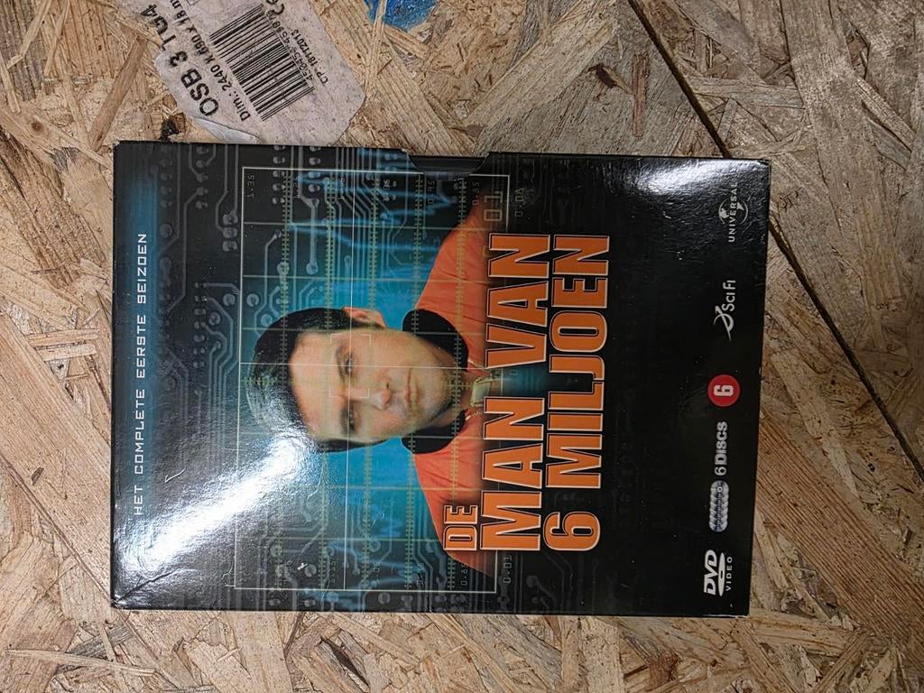 De man van 6 miljoen seizoen 1, Vanaf 12 jaar, Ophalen of Verzenden, Zo goed als nieuw