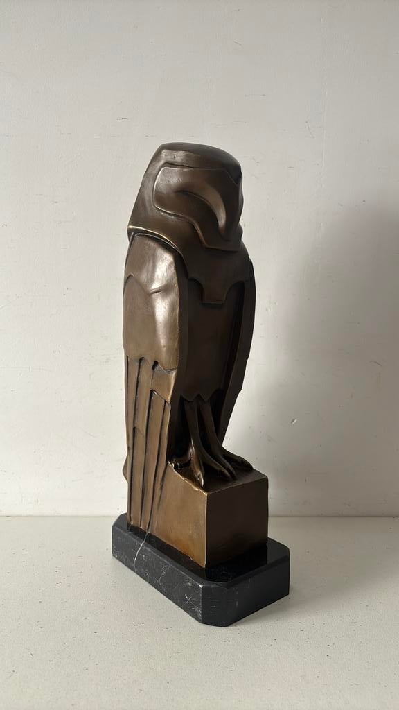 Statige bronzen uil, Ophalen of Verzenden