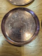 Vintage Amstel Bier Onderzetters - Set van 2, Ophalen of Verzenden, Gebruikt, Gebruiksvoorwerp