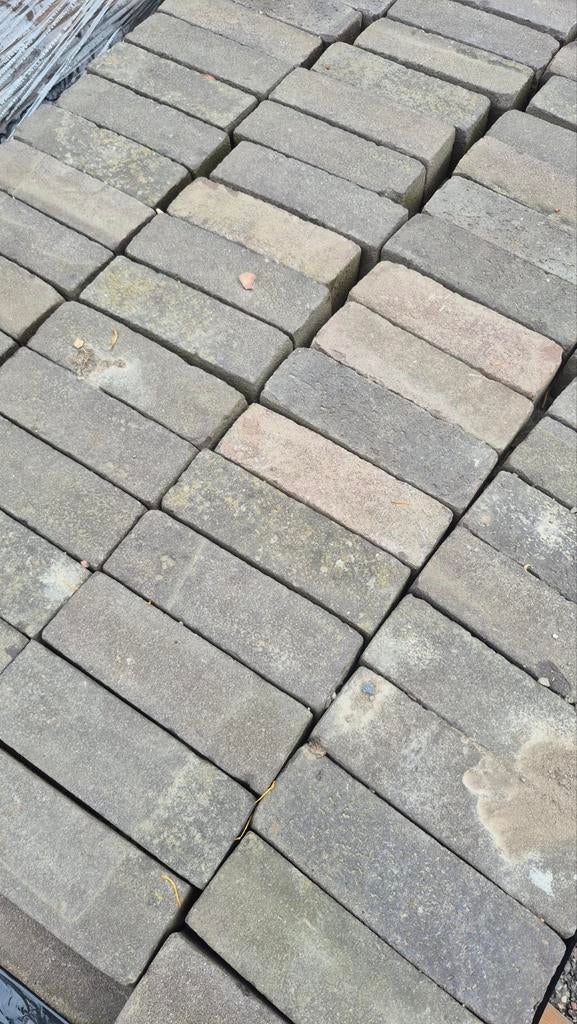 GEBAKKEN DIKFORMATEN., Tuin en Terras, Tegels en Klinkers, Ophalen of Verzenden, Klinkers